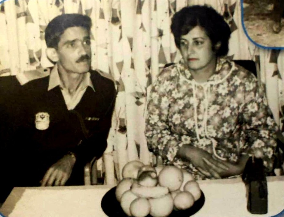 תמונת חתונת פרלה ופנחס, 5 בדצמבר 1951